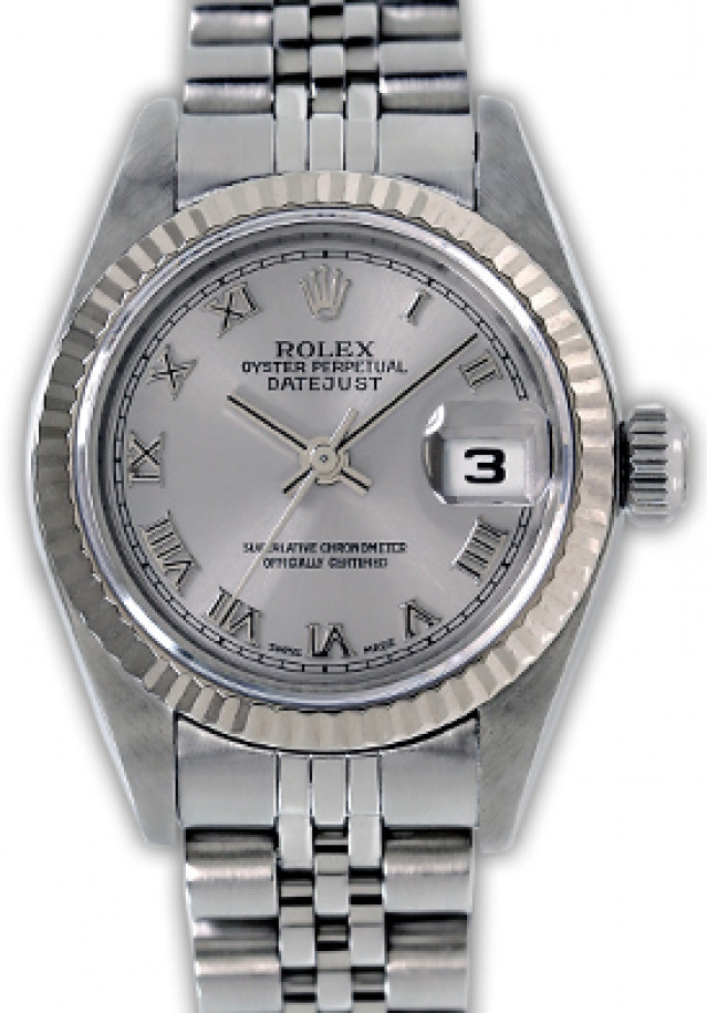 Women's Rolex Datejust 79174 18 kt White Gold