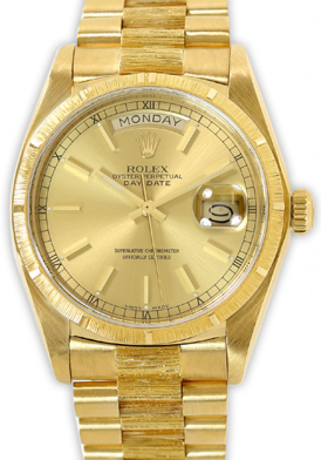 Rolex Day-Date 18078 Gold Champagne 1980