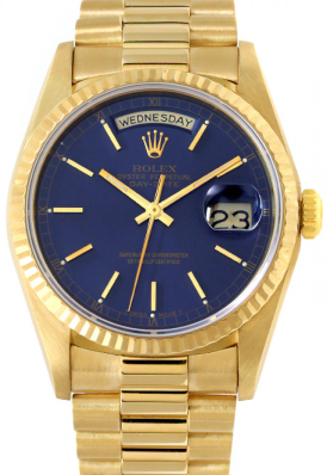 Pre-Owned Rolex Day-Date 18238 President Gold