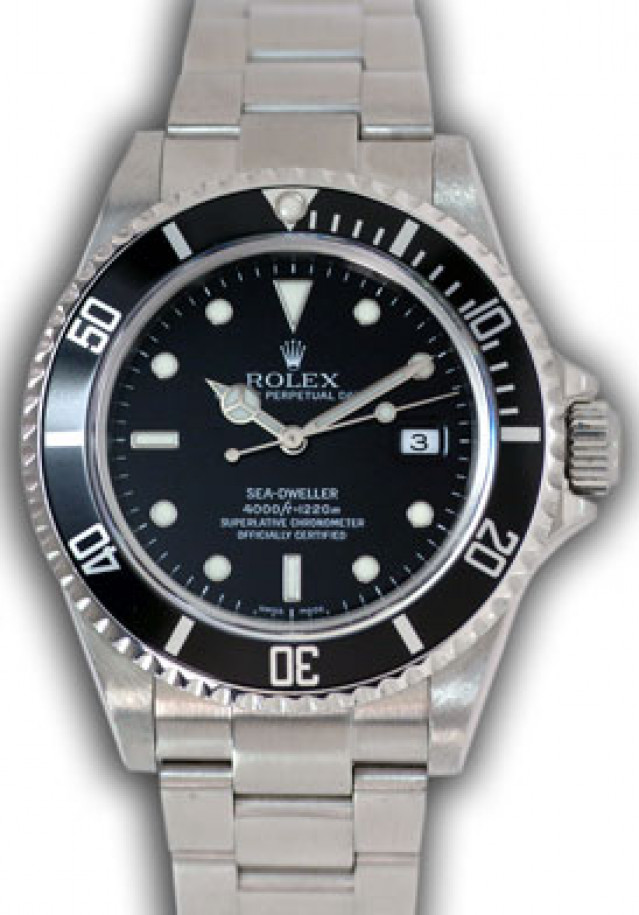 Pre-Owned Rolex Oyster Perpetual Sea-Dweller 16600 Steel Year 2005