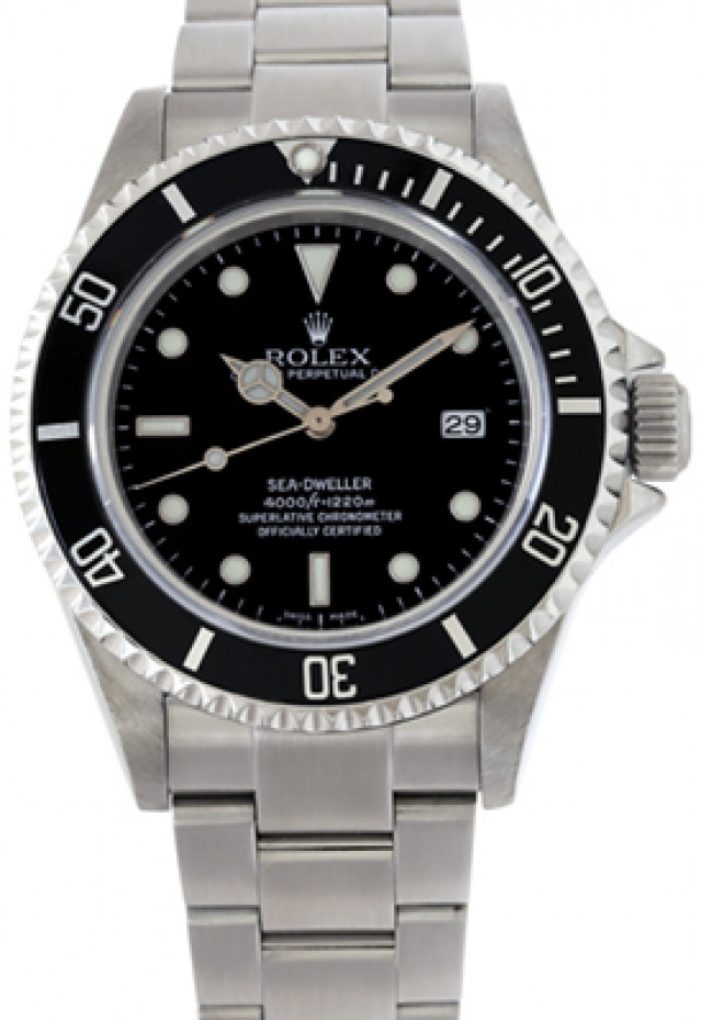 Steel on Oyster Rolex Sea-Dweller 16600 40 mm