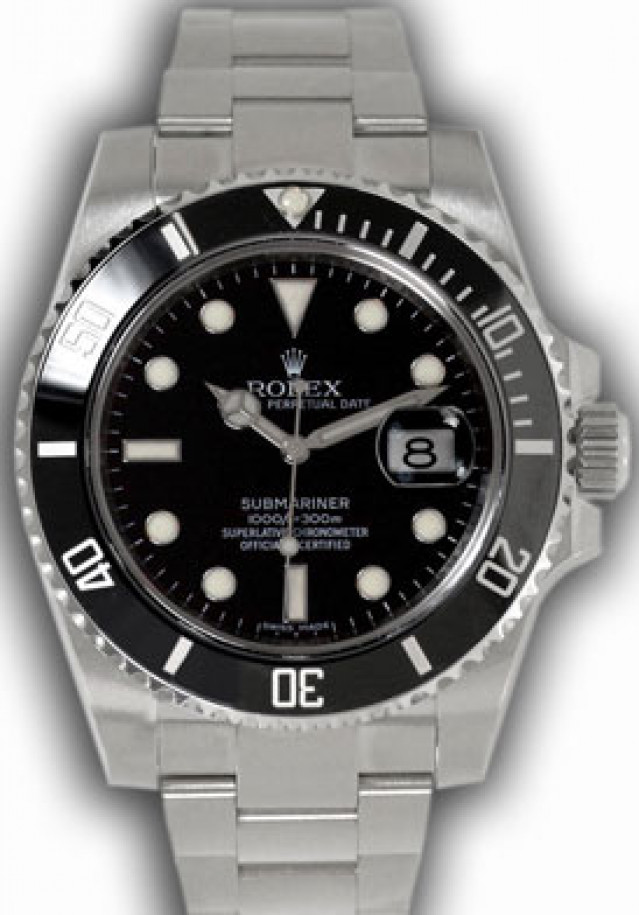 Pre-Owned Rolex Submariner 116610 Steel Year 2012