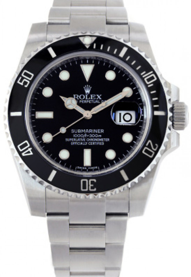 Rolex Submariner 116610 40 mm with Black Dial