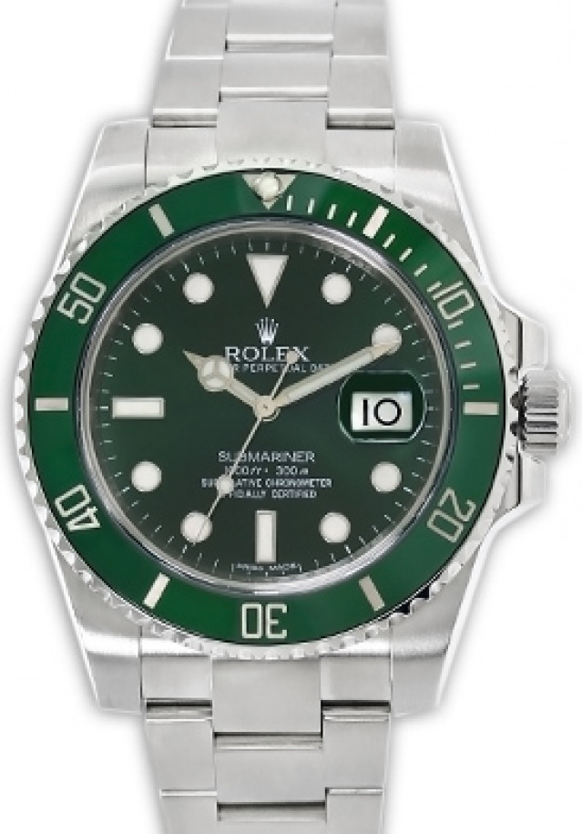 Pre-Owned Rolex Submariner 116610V Steel Year 2012