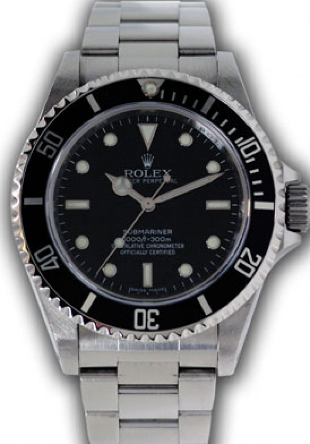 Pre-Owned Rolex Submariner 14060M Steel Year 2008