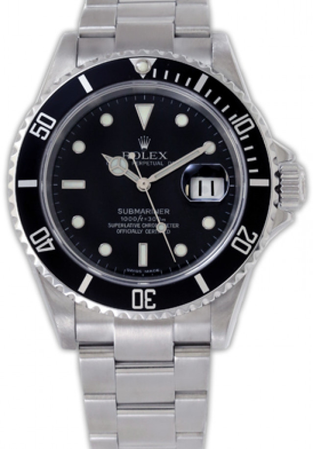 Sell Steel Rolex Submariner 16610 T Year 2006