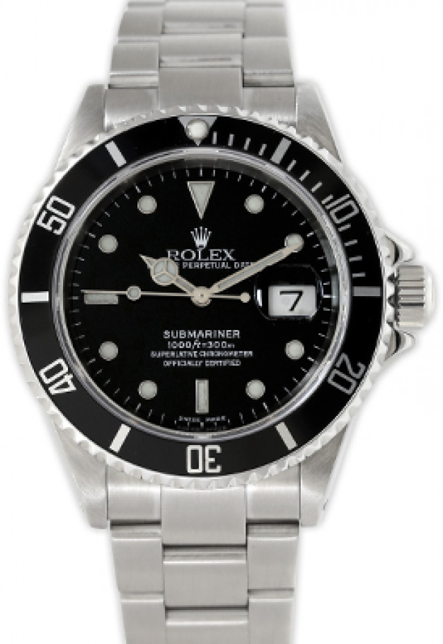 Rolex Submariner 16610 Black 4053