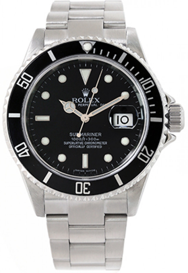 Pre-Owned Rolex Submariner 16610 T Year 2007