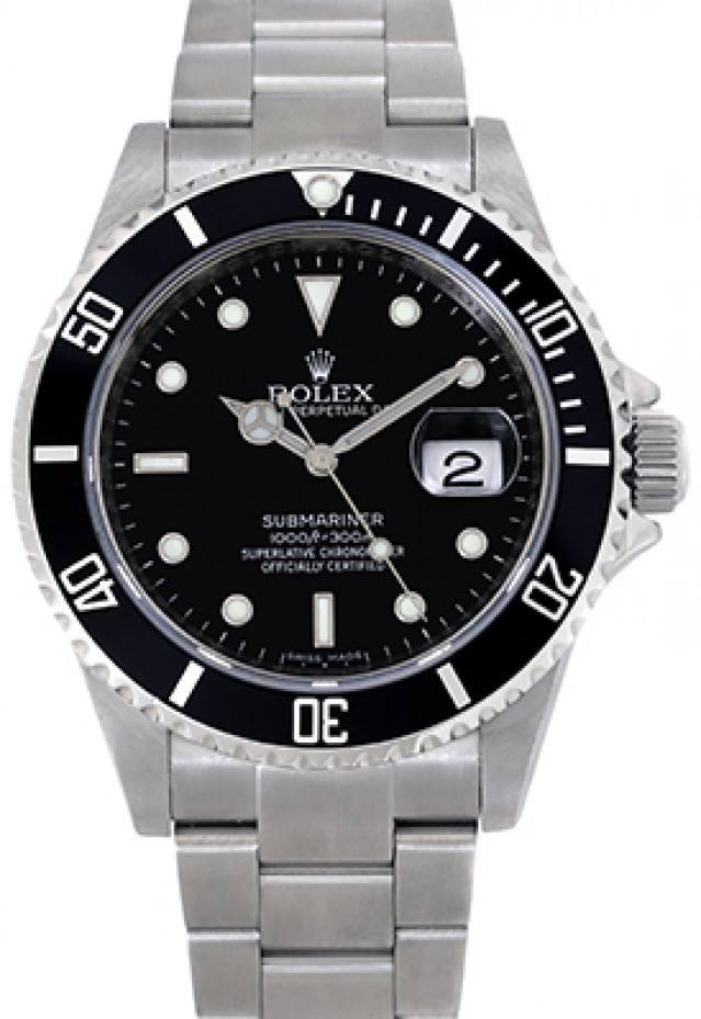 Rolex Oyster Perpetual Submariner 16610 Steel
