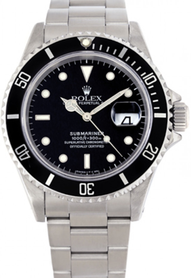 Discover Your Steel on Oyster Rolex Submariner 16610 40 mm