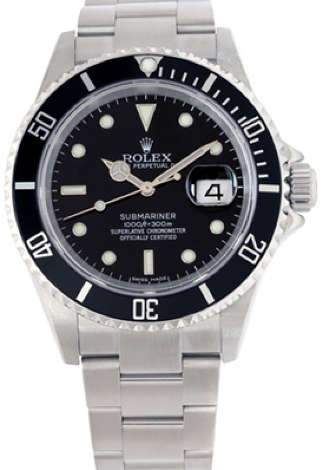 Preview Your Steel on Oyster Rolex Submariner 16610 40 mm