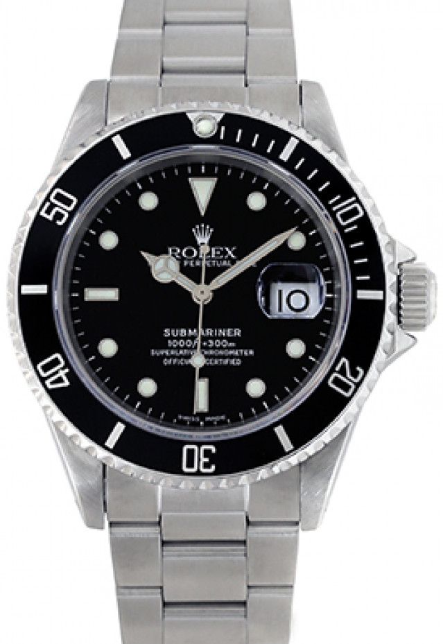 1995 Steel Rolex Submariner Ref. 16610