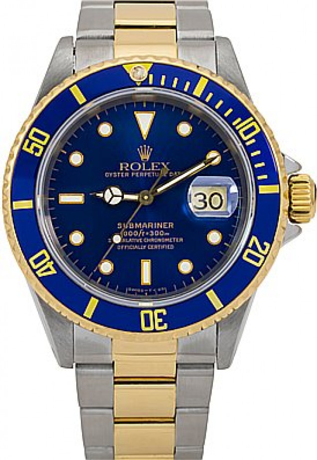 1996 Gold & Steel Rolex Submariner 16613