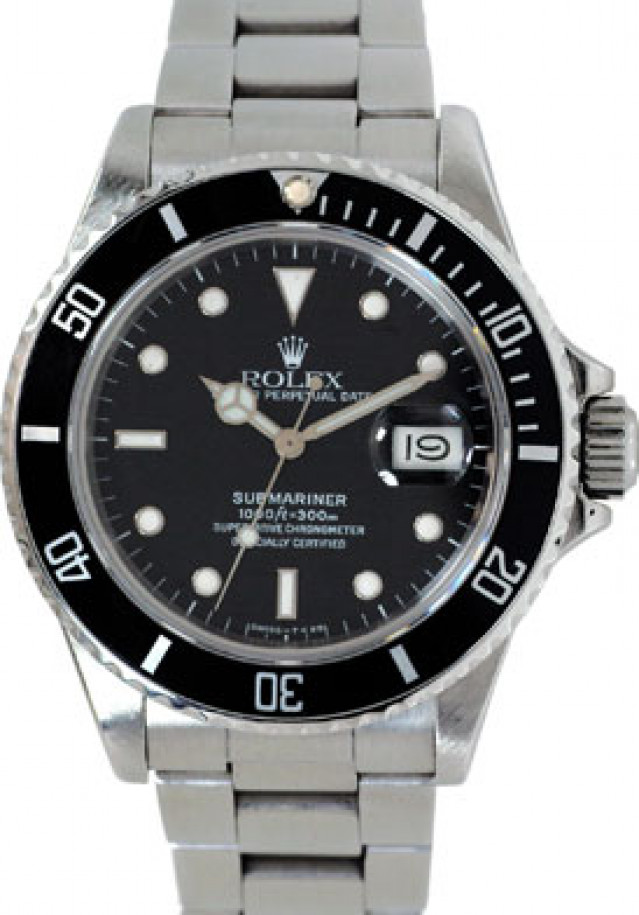 Rolex Submariner 168000 Steel