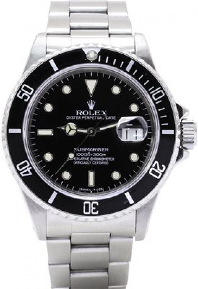 Rolex Submariner 168000 1987 Year