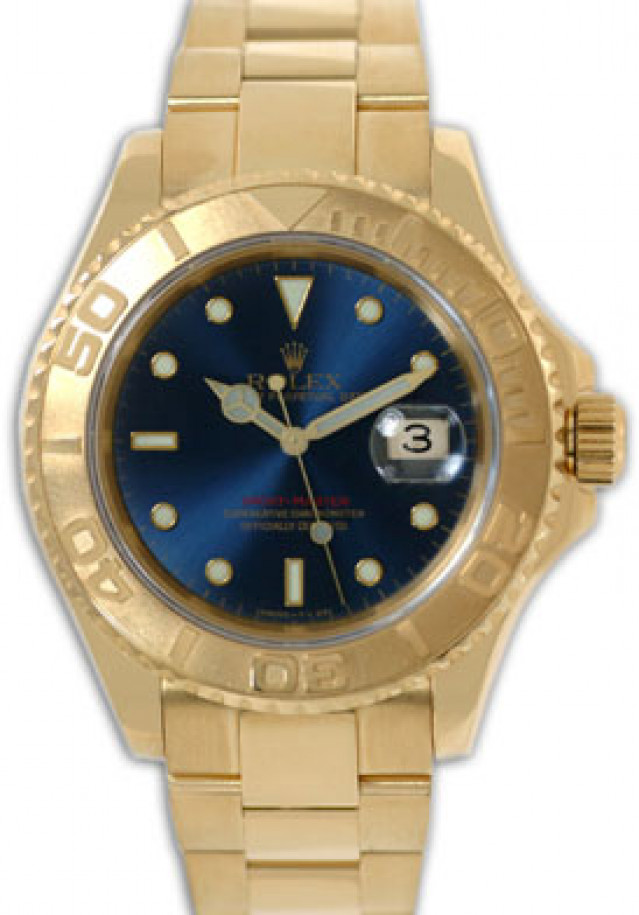 Gold Rolex Oyster Perpetual Yacht-Master 16628