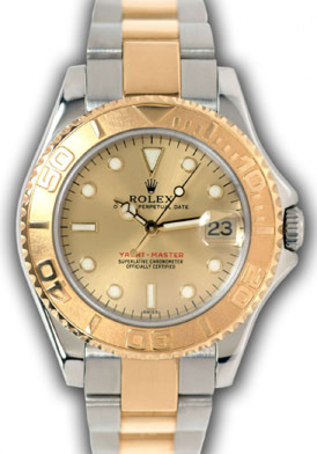 Used Rolex Yacht-Master 168623 Gold & Steel