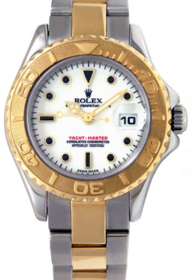 Pre-Owned Rolex Yacht-Master 169623 Gold & Steel Year 2003