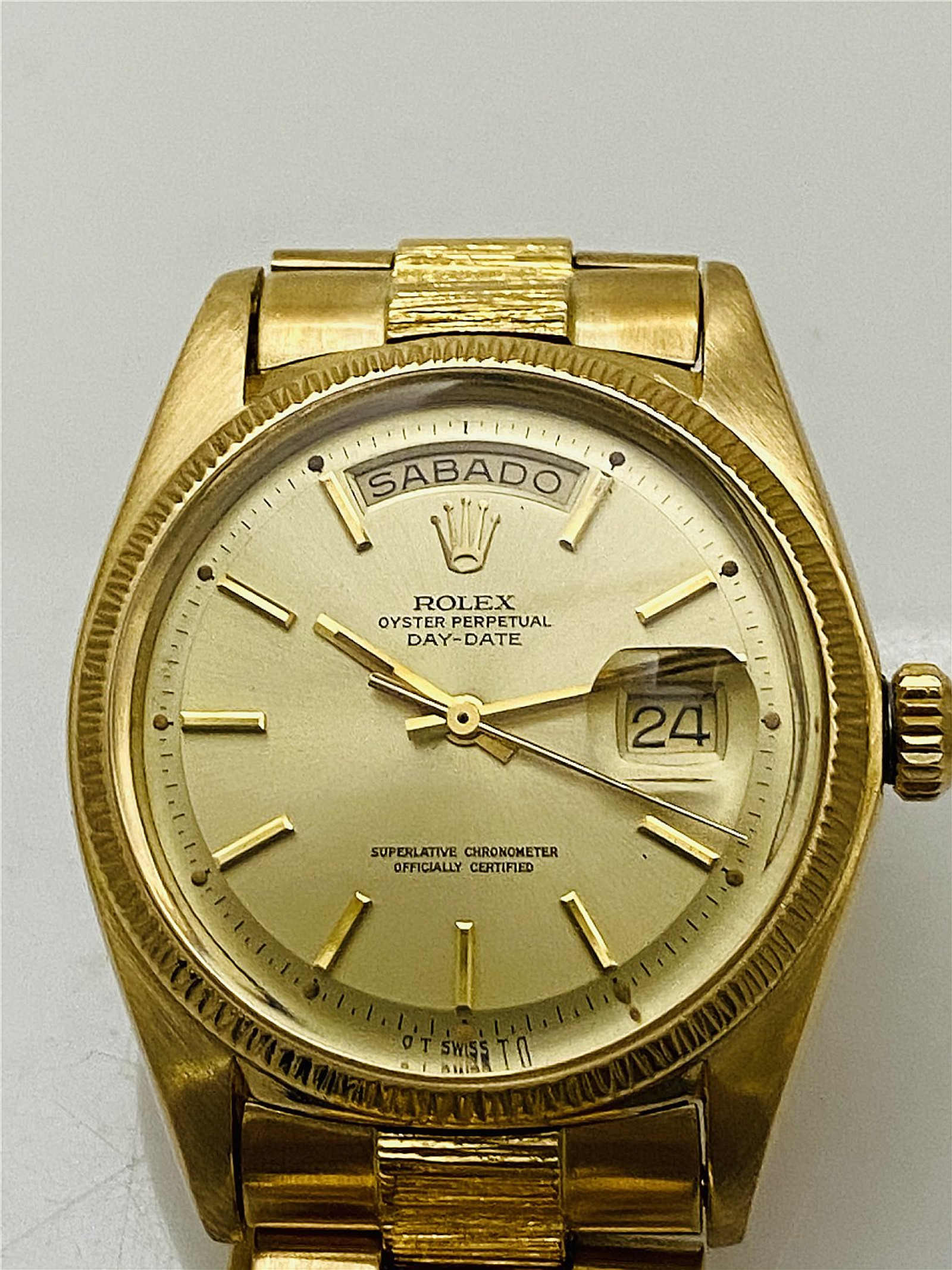 Vintage Gold Rolex Day-Date 1807