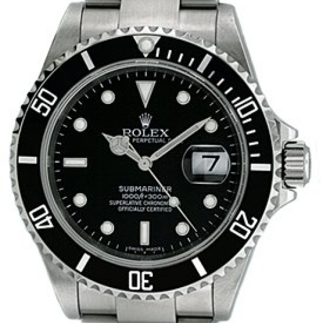 Pre-Owned Rolex Submariner 16610 T Steel