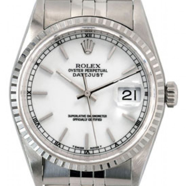 Classic Rolex Datejust 16220 Steel