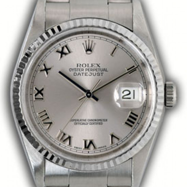 Rolex Datejust 16234 Gold Rhodium