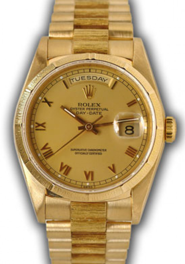 Rolex Day-Date 18308 Gold Champagne 1991