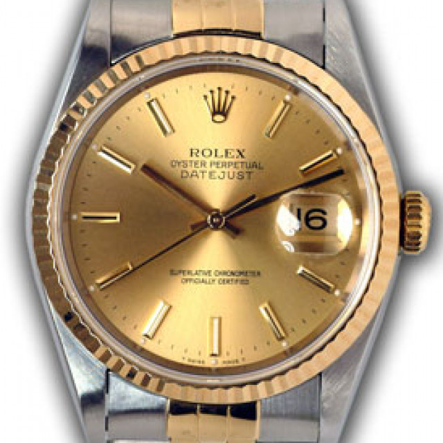 Rolex Datejust 16233 Gold & Steel 1997