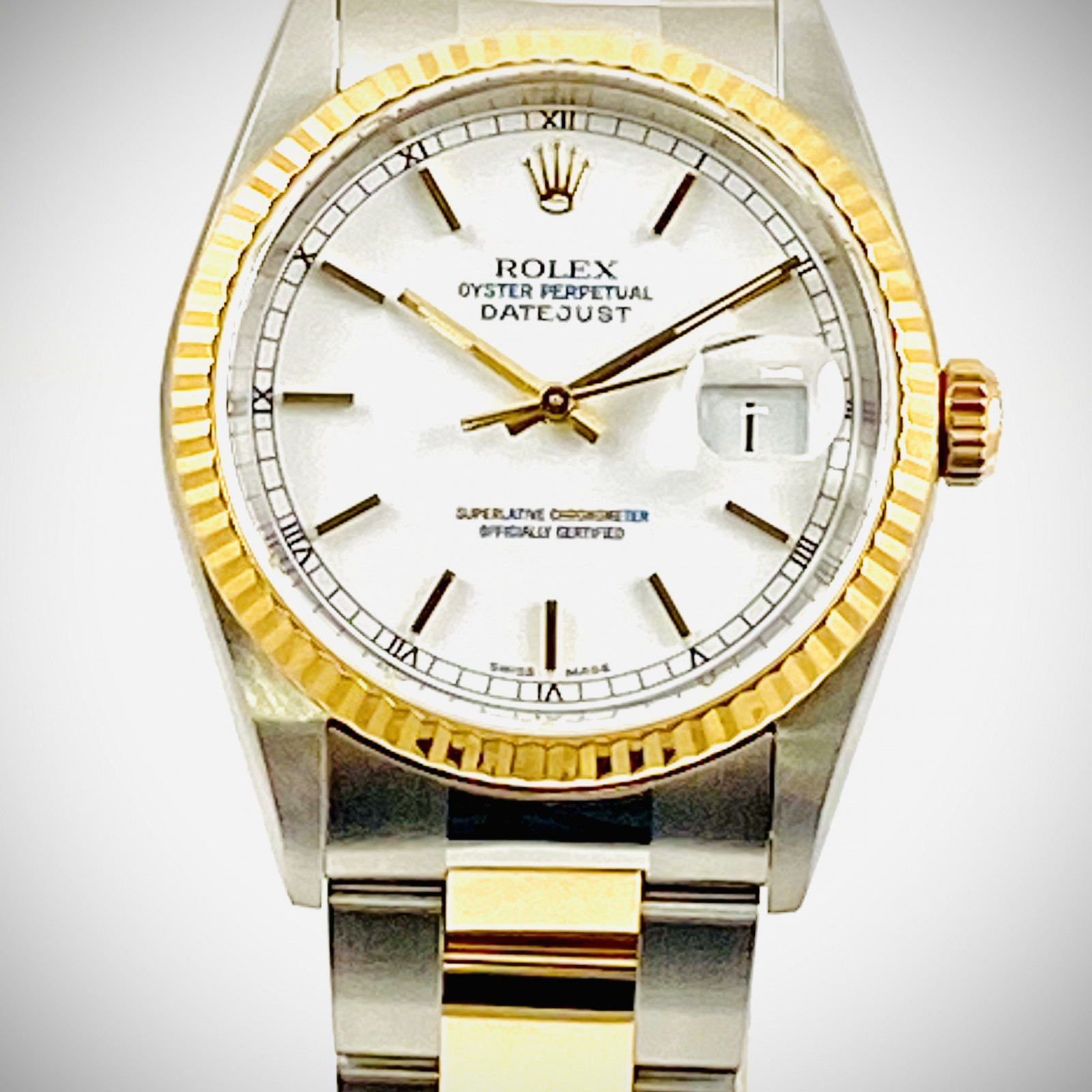 2000 Rolex Datejust 16263 Steel Ermitage Jewelers