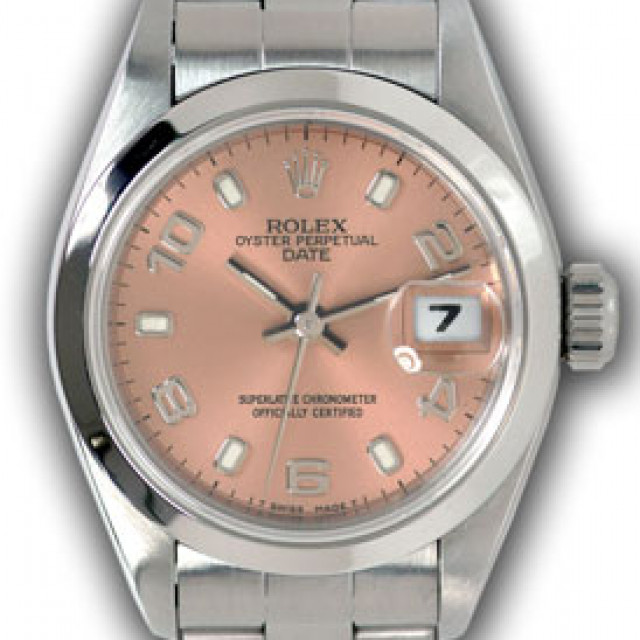 Rolex Date 69160 Steel Rose