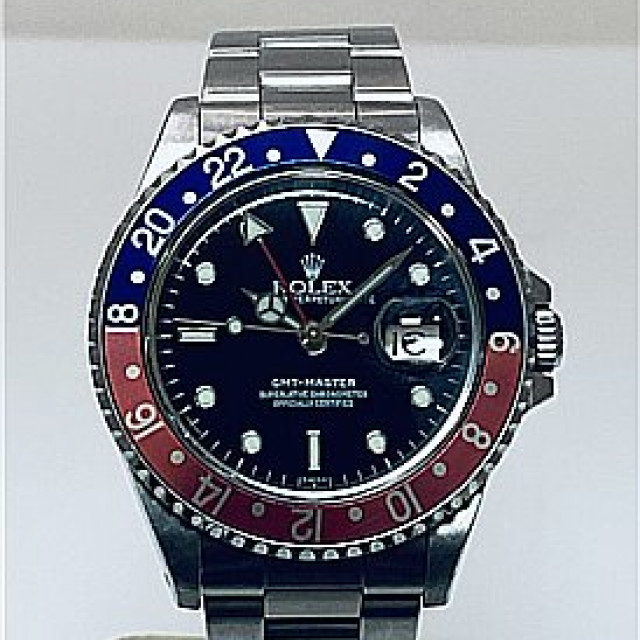 1999 Last Year of Production Black Rolex GMT-Master II Ref. 16700