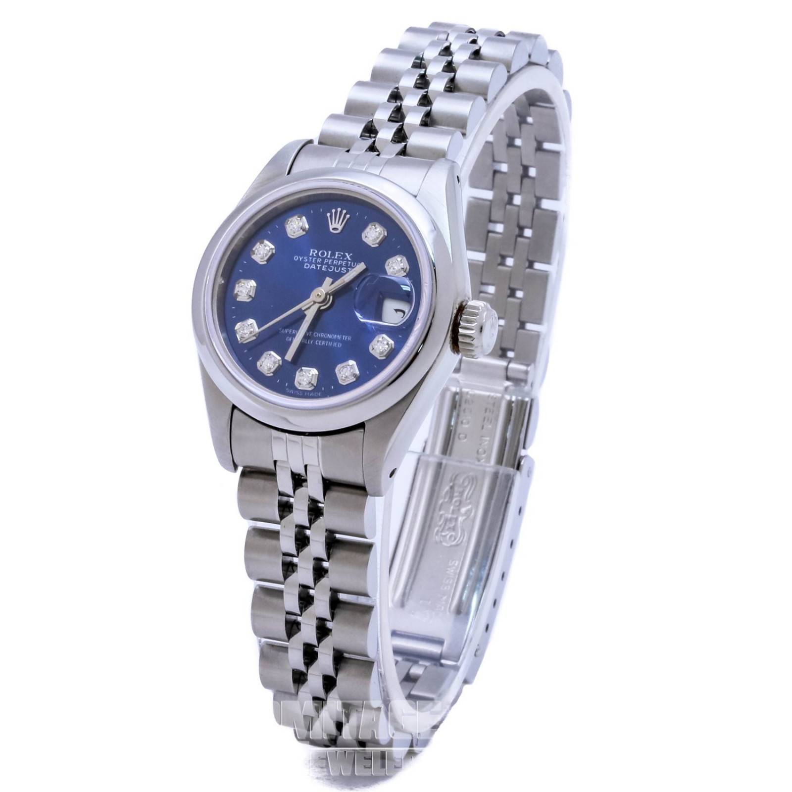 Rolex Datejust 69160 with Blue Dial
