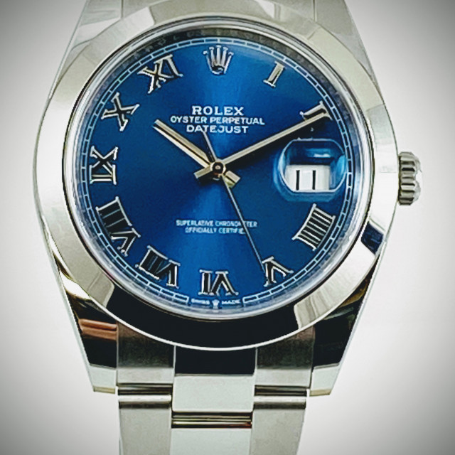 2021 Rolex Datejust 41 mm Roman Dial