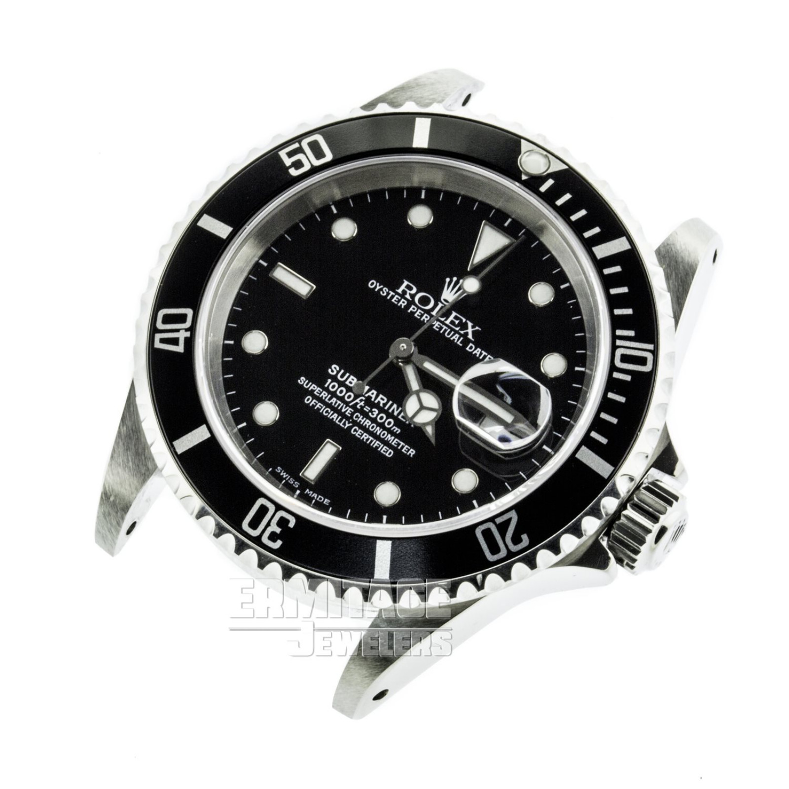 Pre owned Steel  Rolex Submariner 16610 40 mm