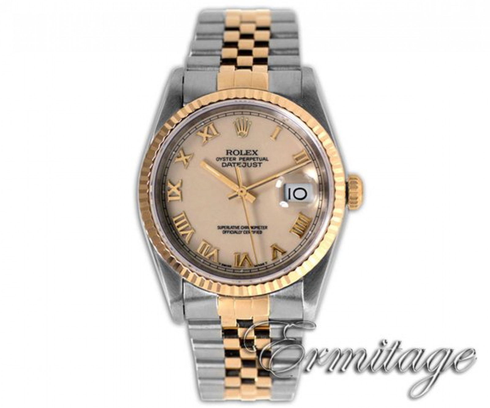 Pre-Owned Gold & Steel Rolex Oyster Perpetual Datejust 16233