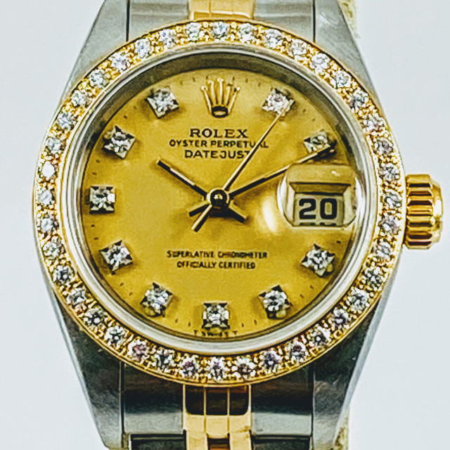 Rolex 69173 Diamond Bezel & Dial.