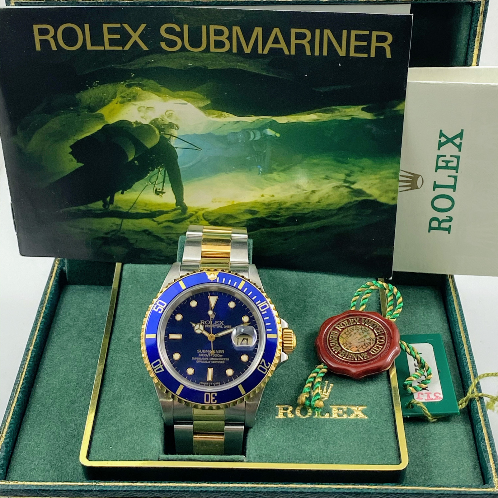 Rolex Submariner 16613 Oyster Gold & Steel 40 mm