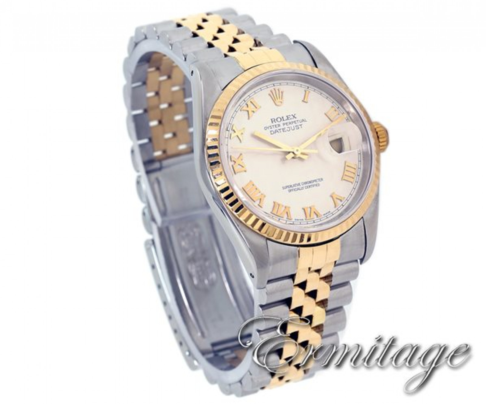 Pre-Owned Rolex Datejust 16233 with Pyramid Dial