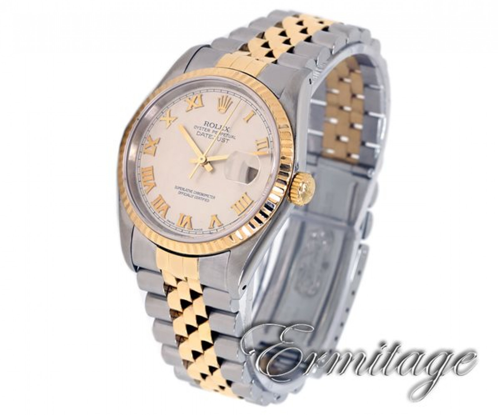 Pre-Owned Rolex Datejust 16233 with Pyramid Dial