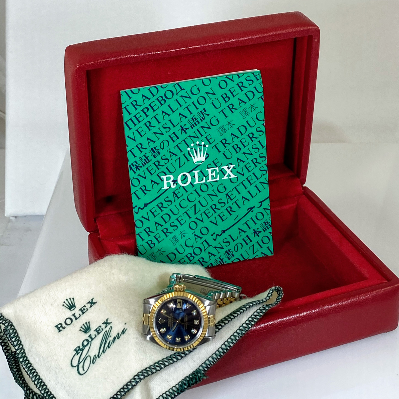 Rolex Datejust 6917  Blue Diamond Dial