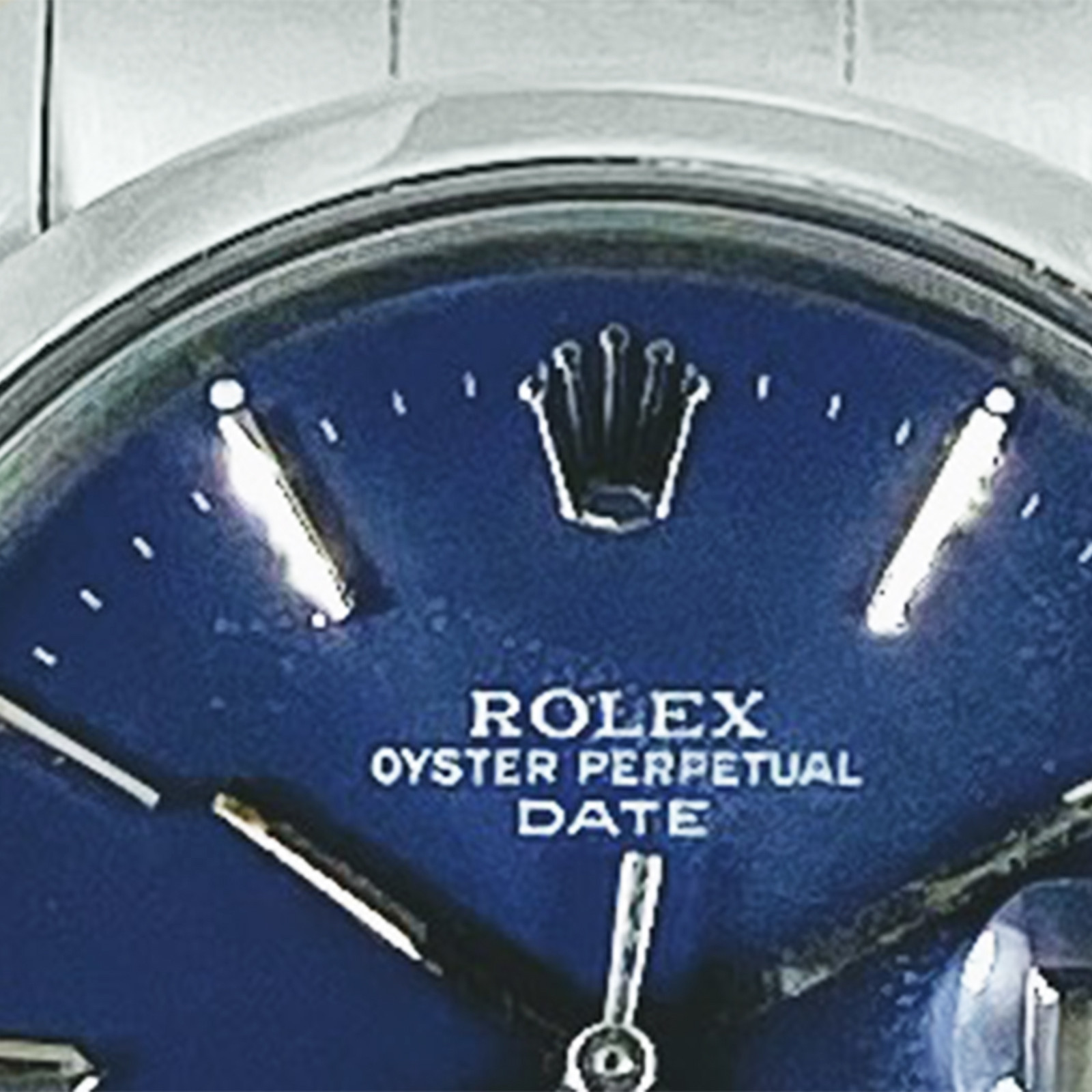 Rolex Date Model 1500 Stainless Steel