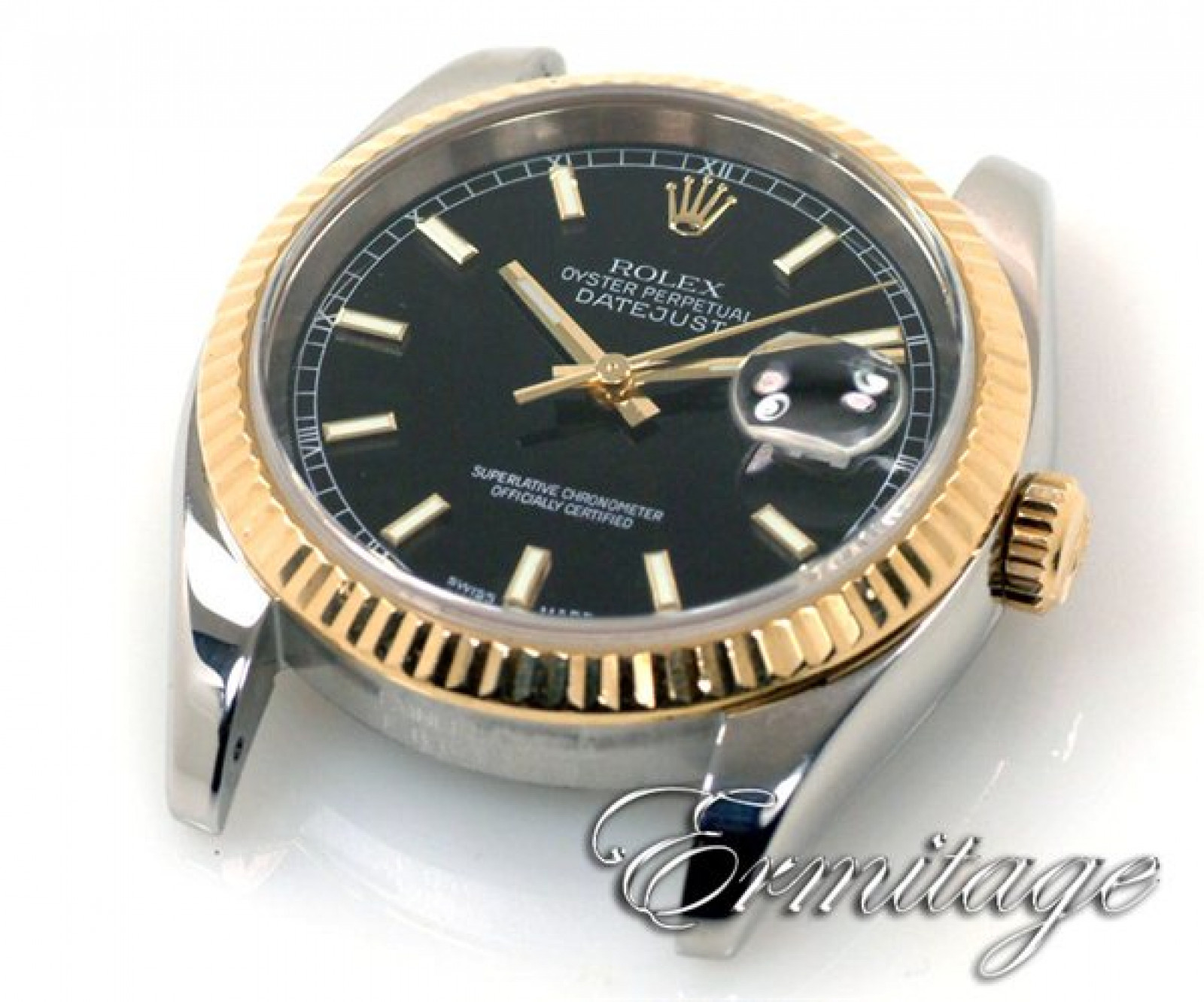 Rolex Datejust 116233 Gold & Steel Black