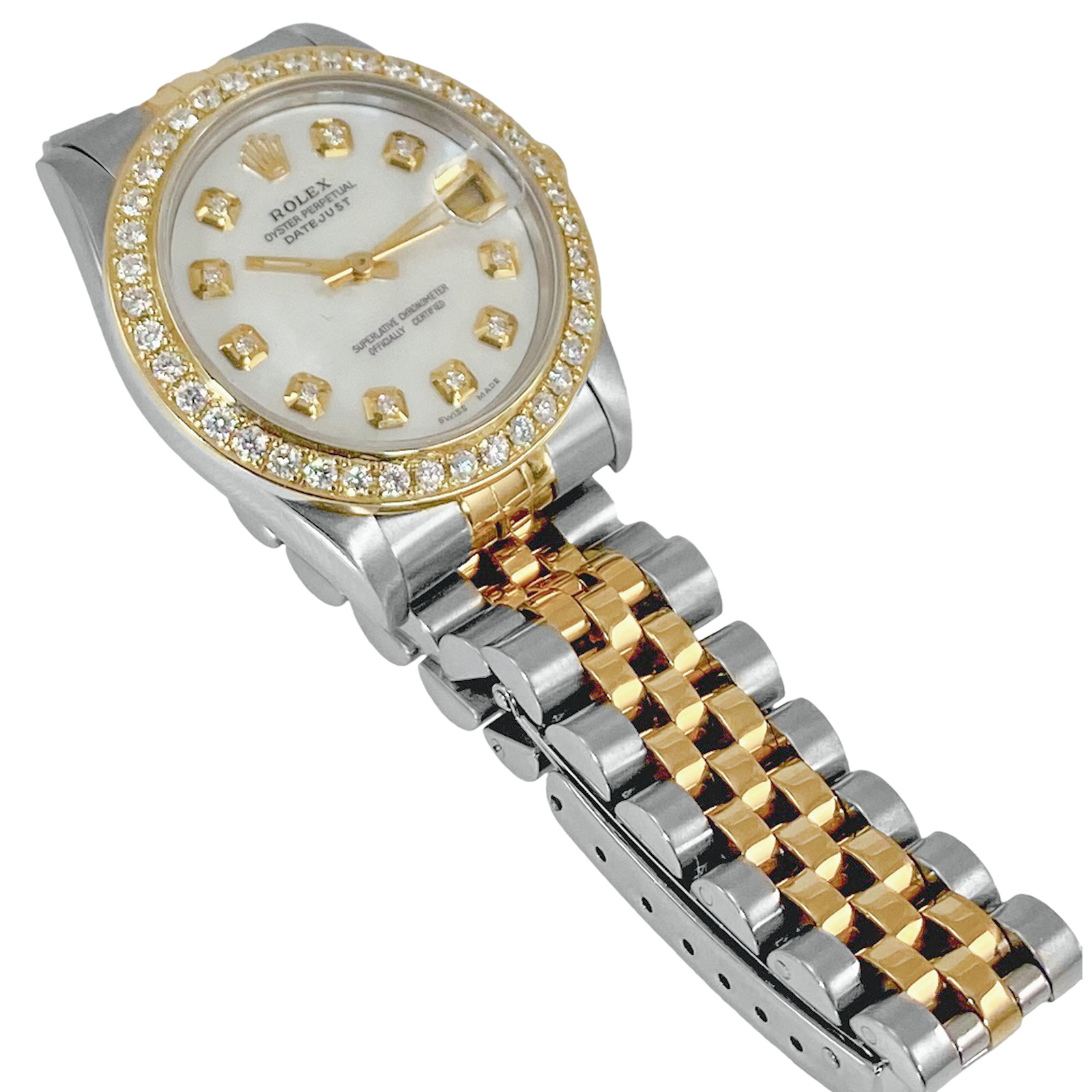 Rolex Mid-Size Ladies Diamond Watch 68273