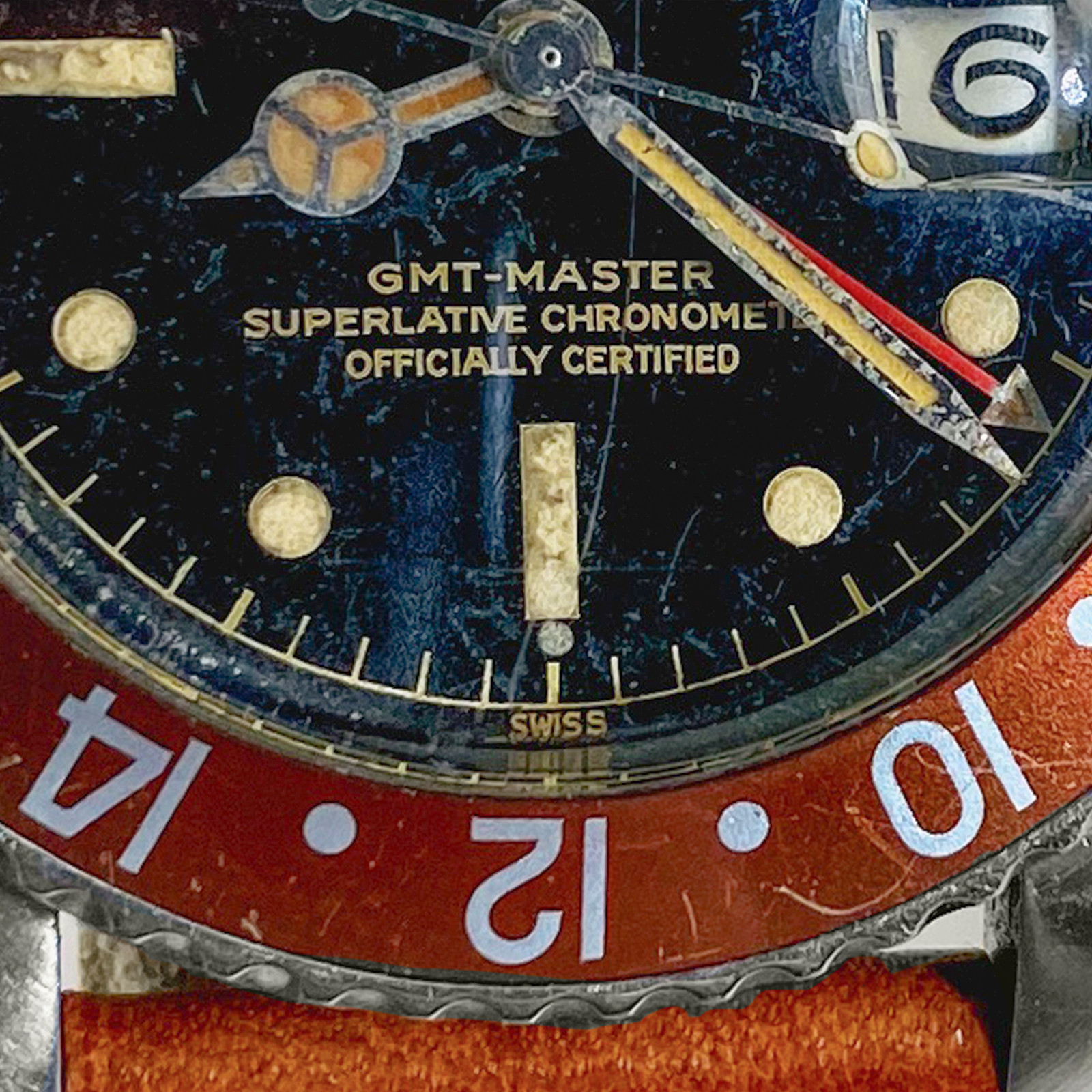 Rolex GMT-Master Ref. 1675 Exclamation Dial 1960 With Certificate