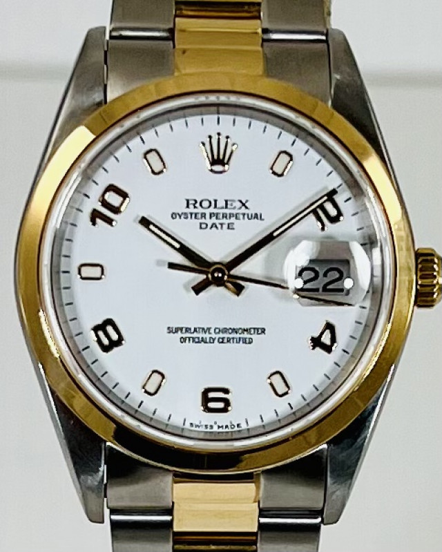 Rolex 15203 Date 18KT & Steel