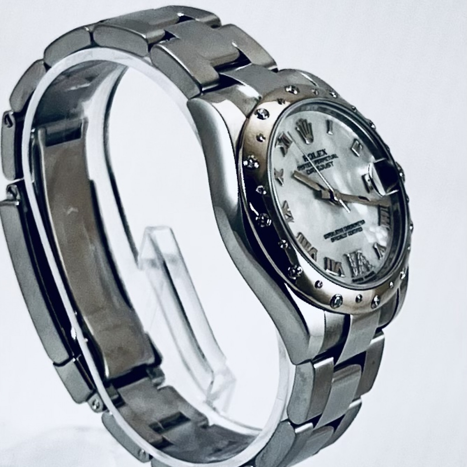 Rolex 178344 Mid Size Factory Diamonds
