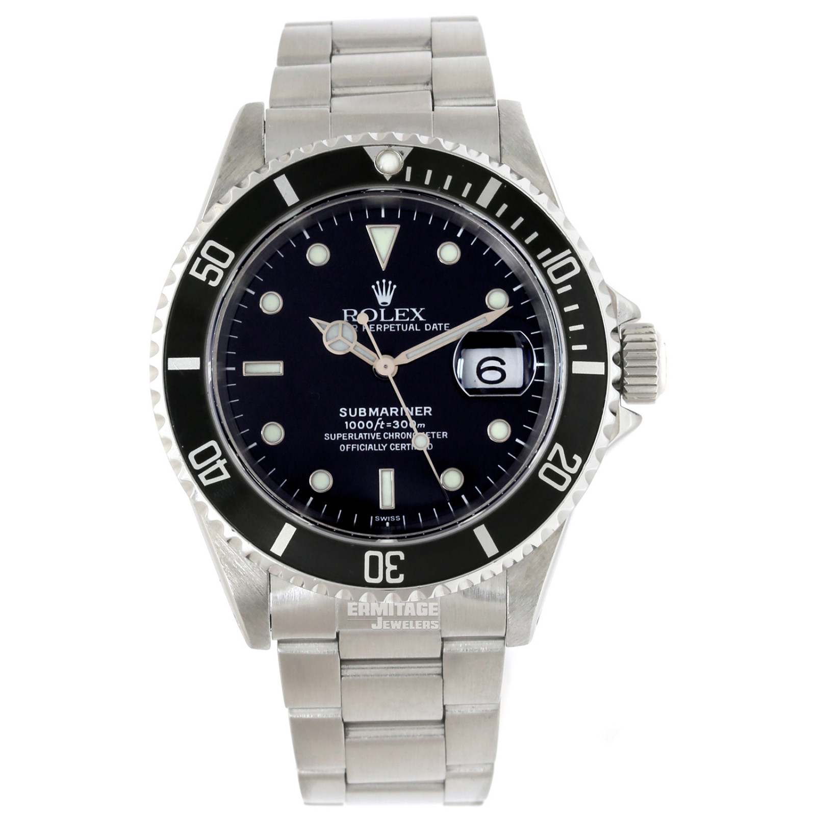 Rolex Submariner 16610 40 mm with Black Dial