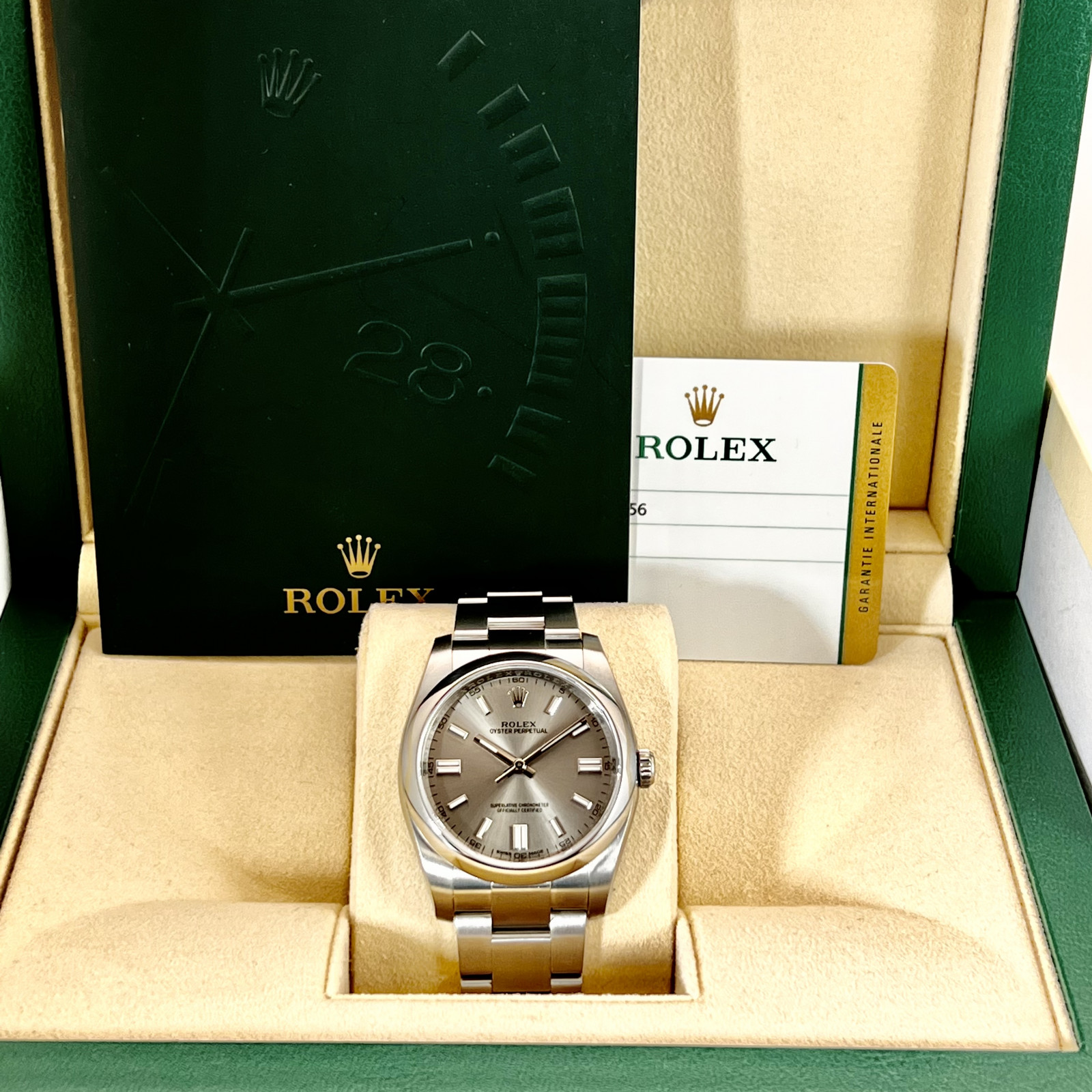 Steel Rolex Oyster Perpetual  116000