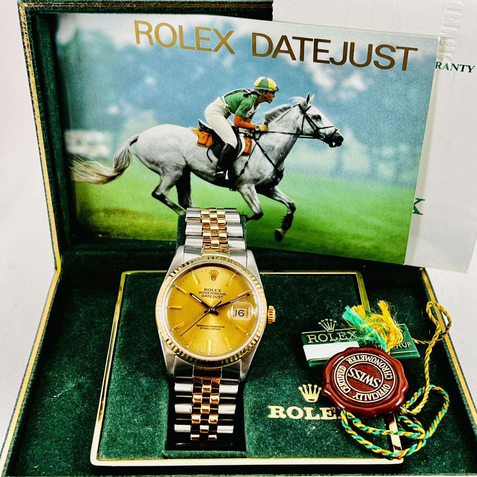 Rolex Datejust 16233 Steel & Gold