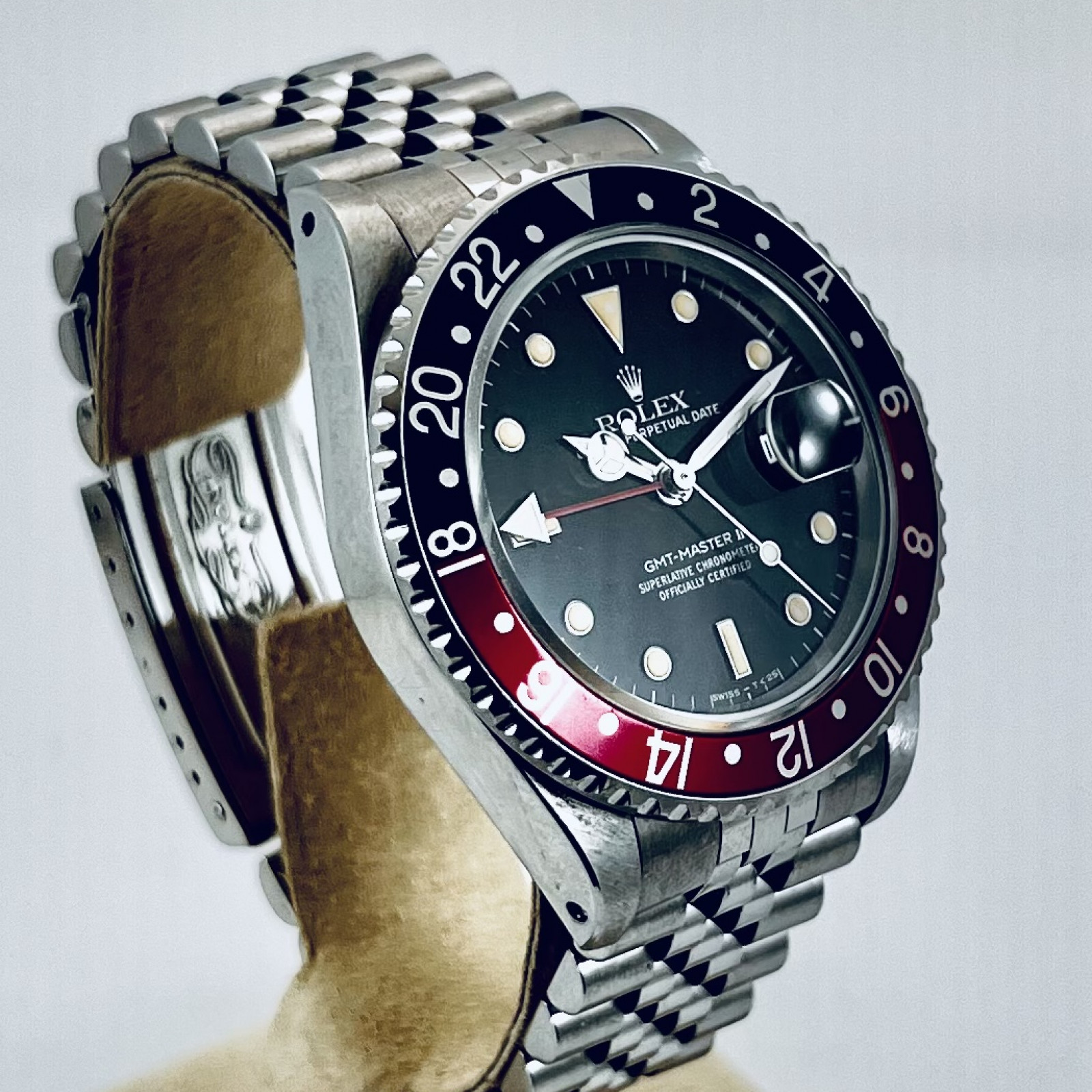 1986 Black Rolex GMT-Master II 16760